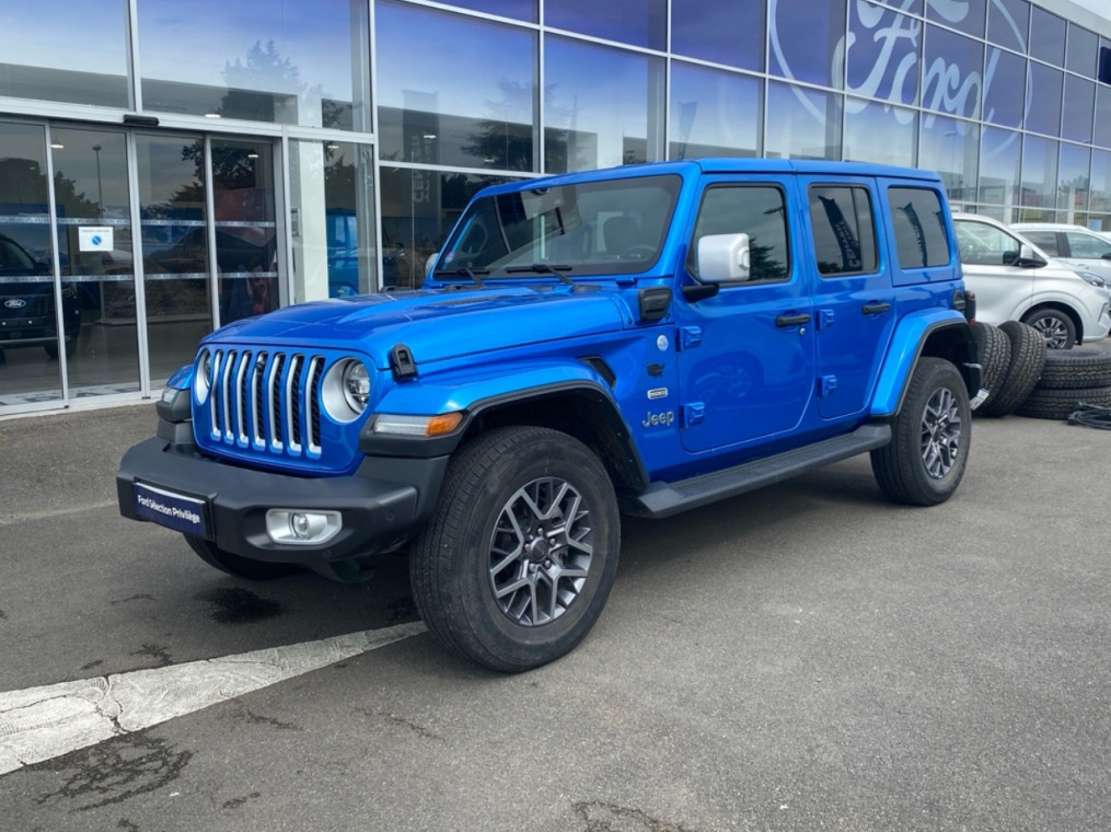 Jeep Wrangler Unlimited 2.0 T 380ch 4xe Overland Command-Trac
