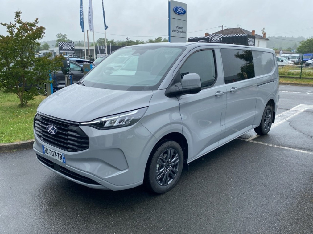 Ford Transit Custom Fg 320 L2H1 2.5 Duratec 232ch Hybride recheargeable Cabine Approfondie Limited CVT