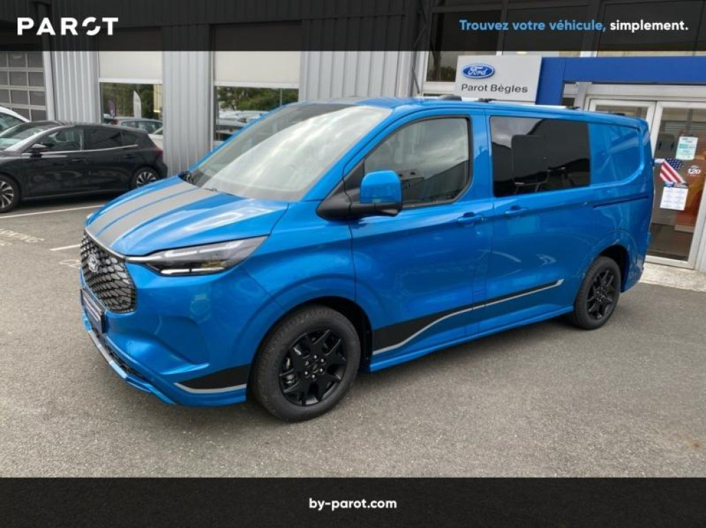 Ford Transit Custom Fg 320 L1H1 Electrique 160 kW 218ch Cabine Approfondie Sport