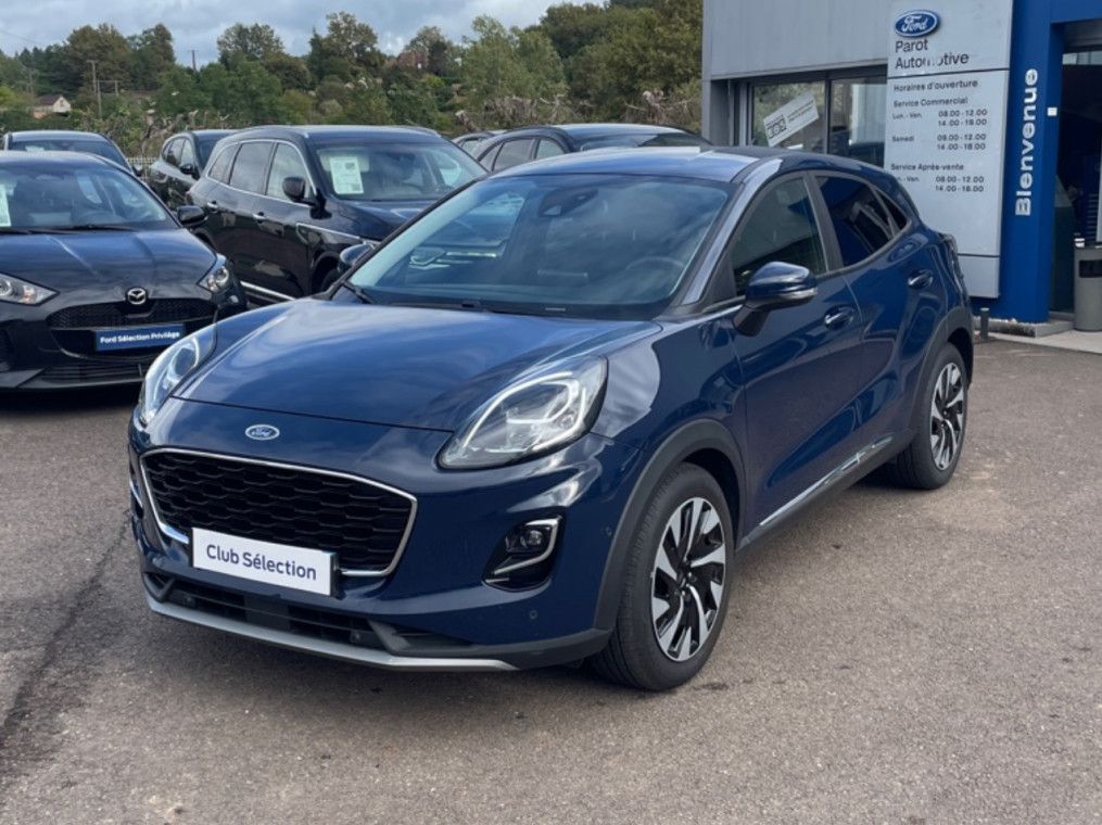 Ford Puma 1.0 Flexifuel 125ch S&S mHEV Titanium Business