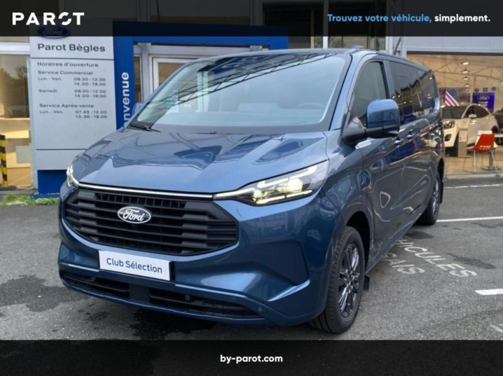 Ford Transit Custom Fg 320 L2H1 2.5 Duratec 232ch Hybride recheargeable Multicab Limited CVT