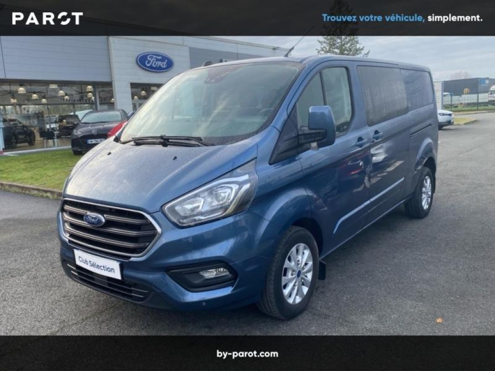Ford Transit Custom Fg 320 L2H1 2.0 EcoBlue 130 S&S Cabine Approfondie Limited BVA6 7cv