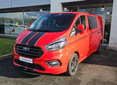 Ford Transit Custom Fg 320 L2H1 2.0 EcoBlue 185 Cabine Approfondie Sport 7cv
