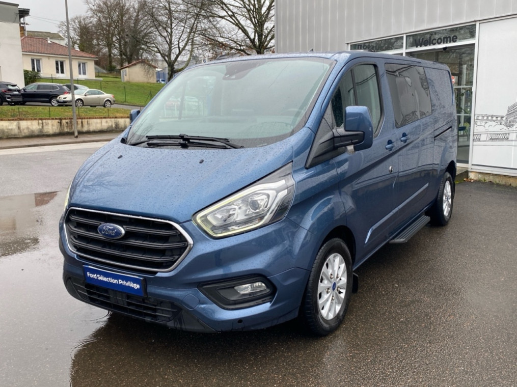 Ford Transit Custom Fg 320 L2H1 2.0 EcoBlue 170 S&S Cabine Approfondie Limited BVA6 7cv