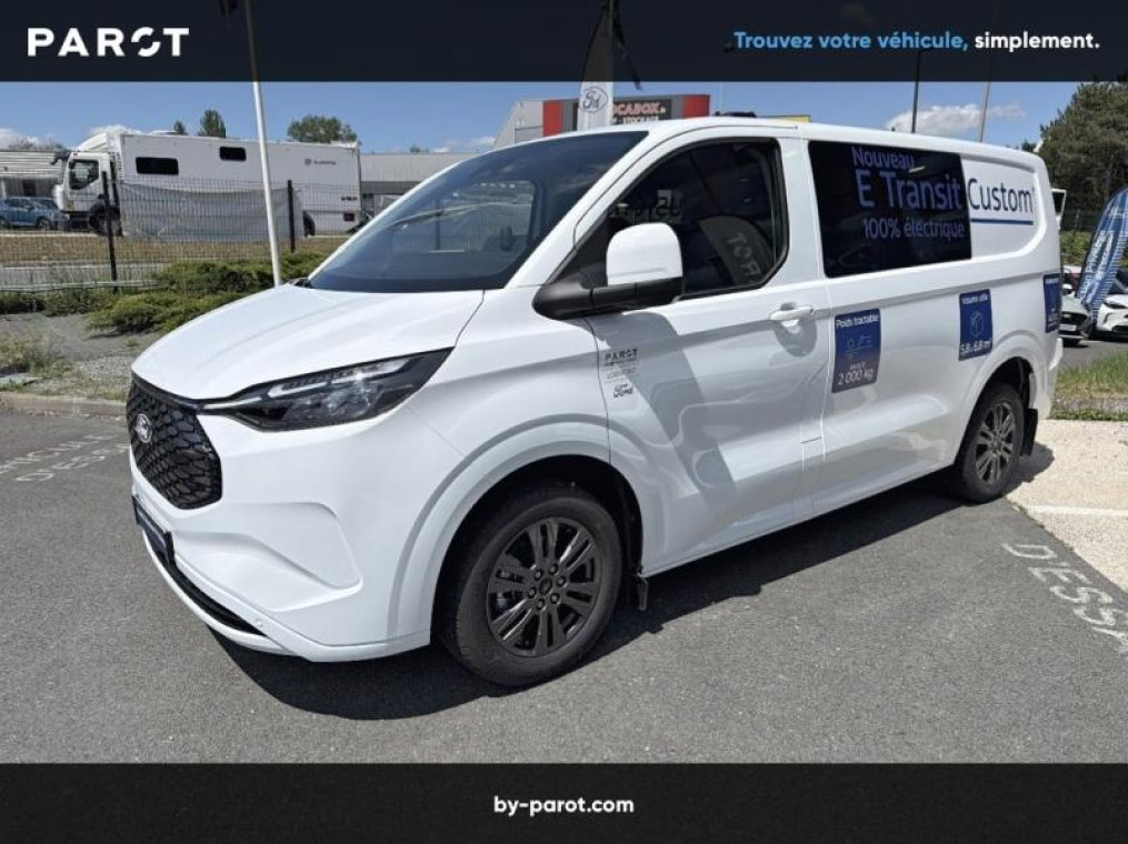 Ford Transit Custom Fg 320 L1H1 Electrique 160 kW 218ch Batterie 71 kWh Cabine Approfondie Limited