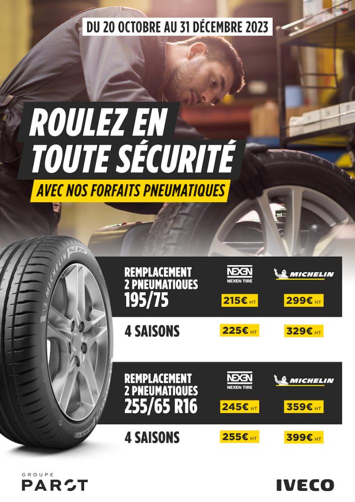 Offre pneumatiques IVECO - Groupe PAROT